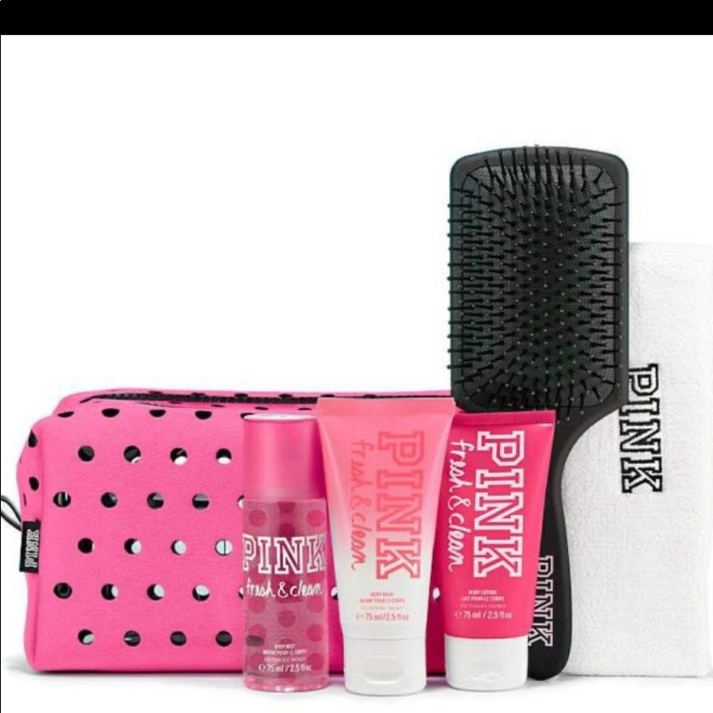Pink gift set